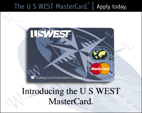 U S WEST MasterCard